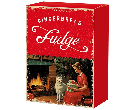 Vintage Christmas Fudge Speculaas