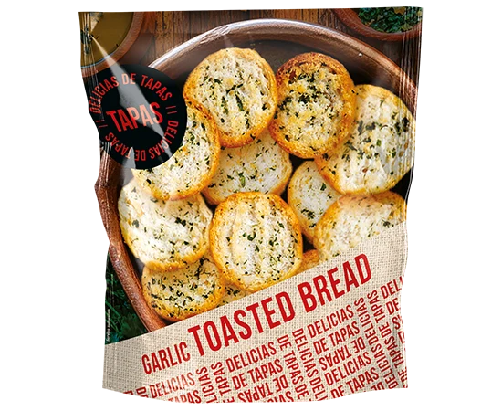 Delicias de Tapas Geroosterde Broodjes Knoflook