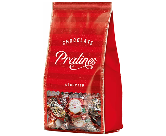 Vintage Christmas Bonbons Kerstman Assorti Gevuld