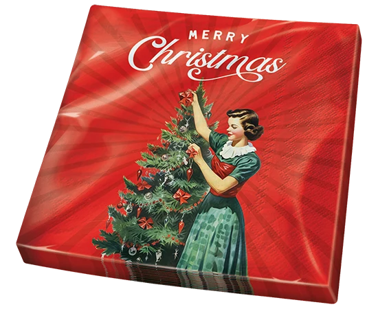 Vintage Christmas Servetten